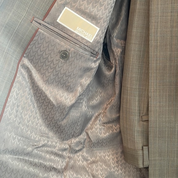 Michael Kors Plaid mens suit - Picture 2 of 4